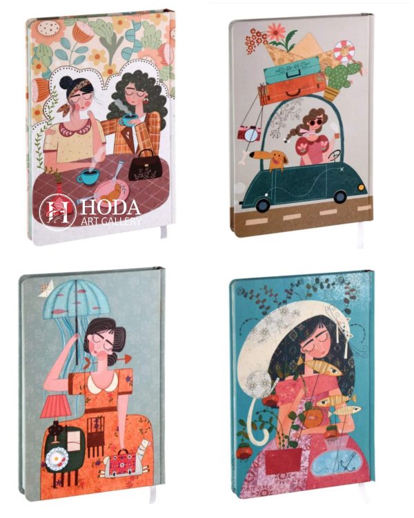 دفتر جلد سخت نقطه ای - Image 8