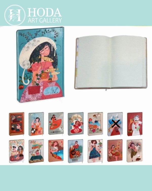 دفتر جلد سخت نقطه ای - Image 9