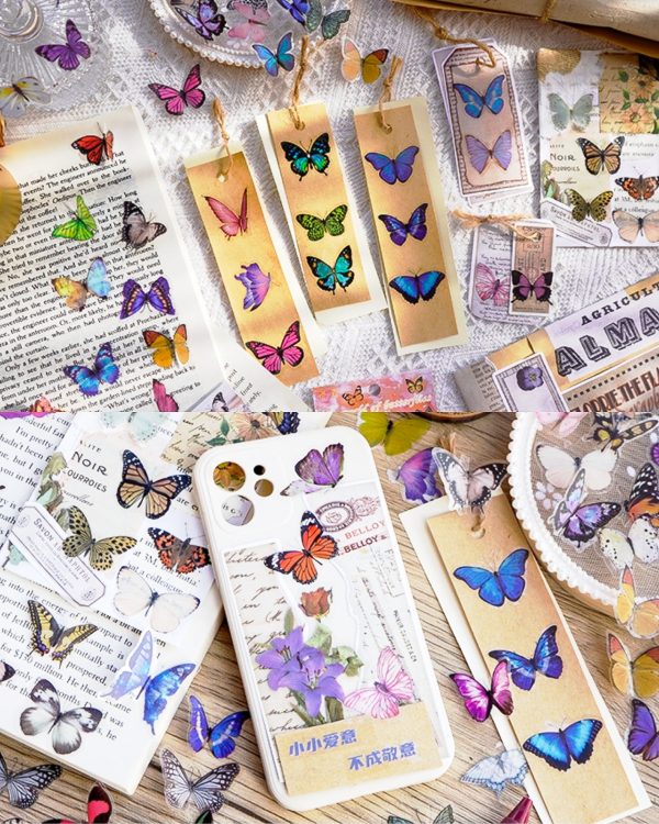 استیکر پروانه سایز کوچک - Image 3