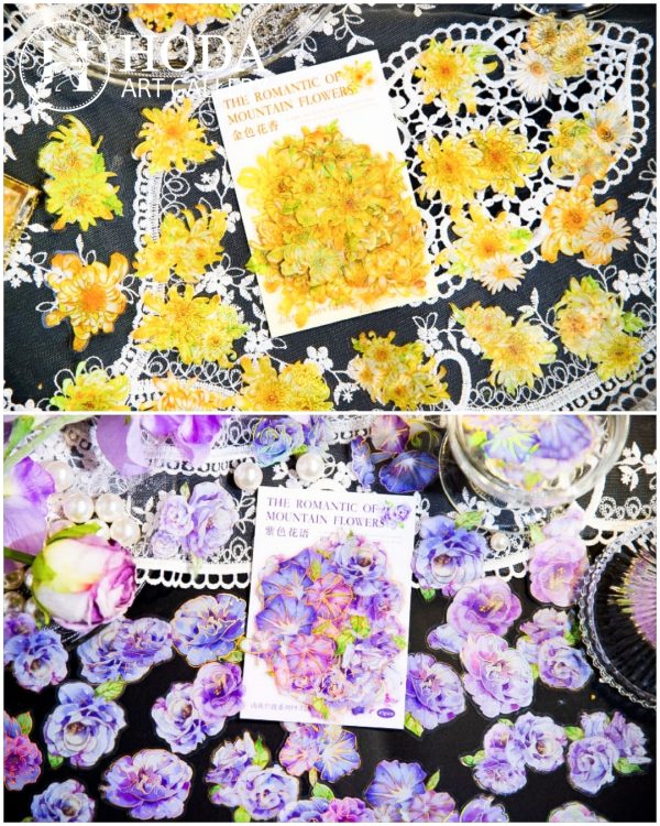 استیکر گل PET  هولوگرامی - Image 4