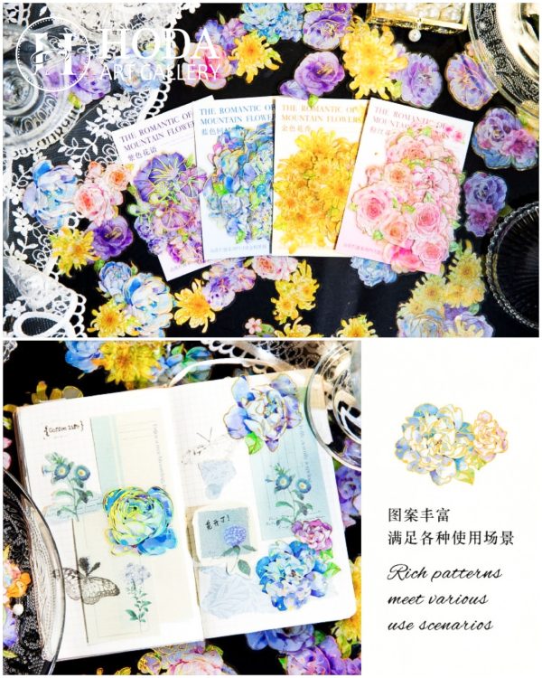 استیکر گل PET  هولوگرامی - Image 2