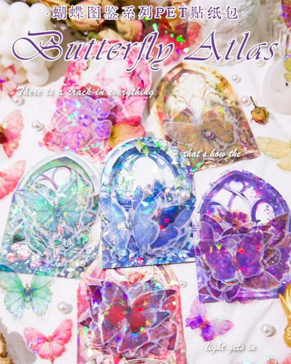 استیکر اطلس پروانه ها - Image 2