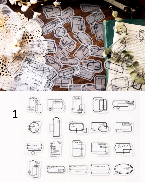 استیکر طرح مهر نوستالژیک - Image 5