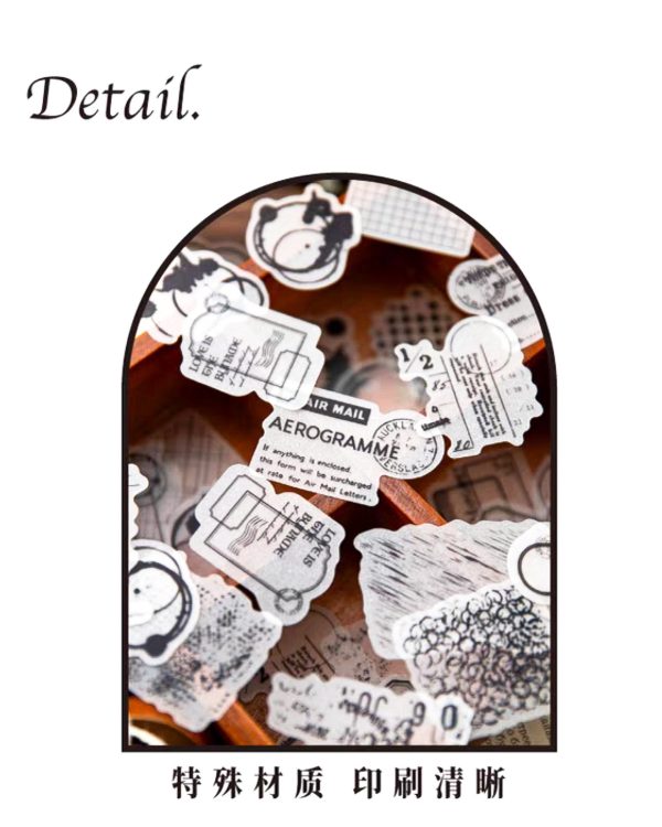 استیکر طرح مهر نوستالژیک - Image 3