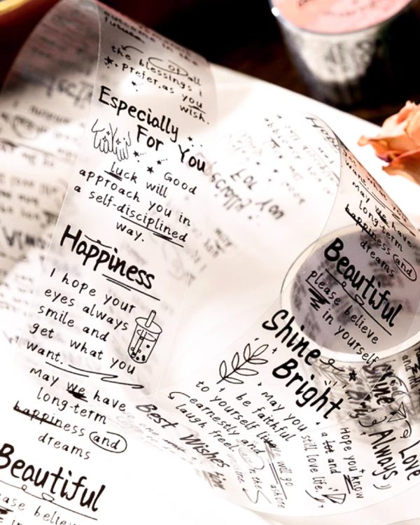 واشی PET نوشته - Image 3