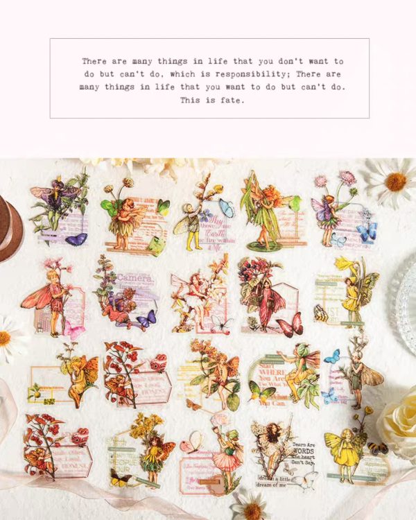 استیکر میکس آرت پری گلها - Image 4