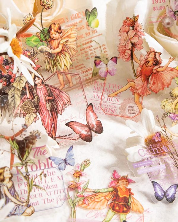 استیکر میکس آرت پری گلها - Image 5