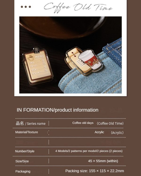 گیره کاغذ طرح قهوه - Image 8