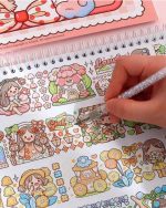 دفتر ۲۰ برگ افقی با کاغذهای نچسب ۱۴۰ گرم - Image 8