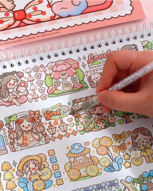 دفتر ۲۰ برگ افقی با کاغذهای نچسب ۱۴۰ گرم - Image 8