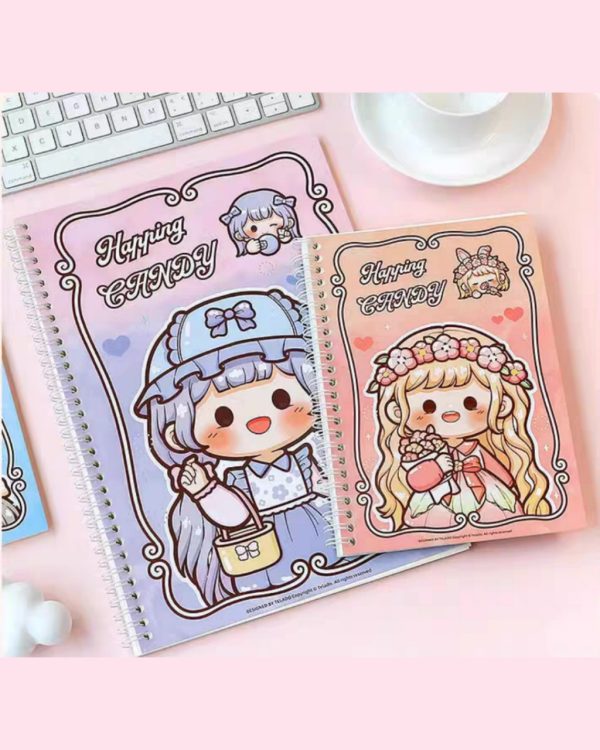 دفتر ۴۰ برگ عمودی با کاغذهای نچسب ۱۲۰ گرم - Image 2