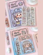 دفتر ۴۰ برگ عمودی با کاغذهای نچسب ۱۲۰ گرم - Image 3