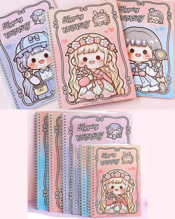 دفتر ۴۰ برگ عمودی با کاغذهای نچسب ۱۲۰ گرم - Image 4