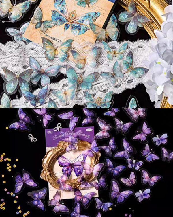 استیکر پروانه سری Butterfly Fantasy Atlas - Image 4
