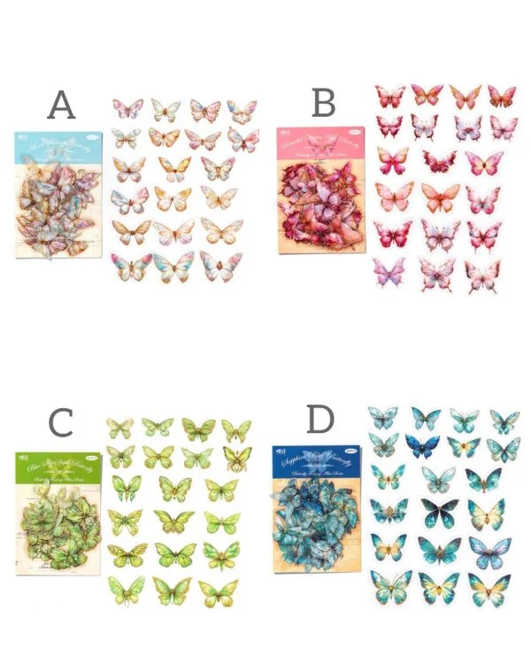 استیکر پروانه سری Butterfly Fantasy Atlas - تصویر 9