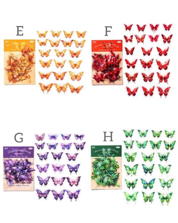 استیکر پروانه سری Butterfly Fantasy Atlas - تصویر 10