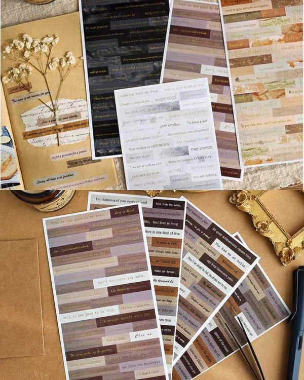 استیکر تکست Writing life series - Image 4