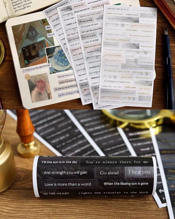 استیکر تکست Writing life series - Image 5