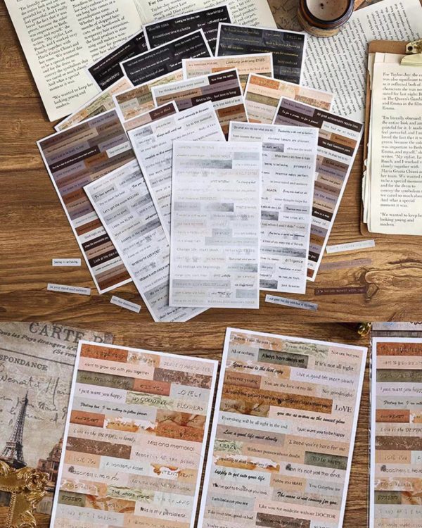 استیکر تکست Writing life series - Image 6