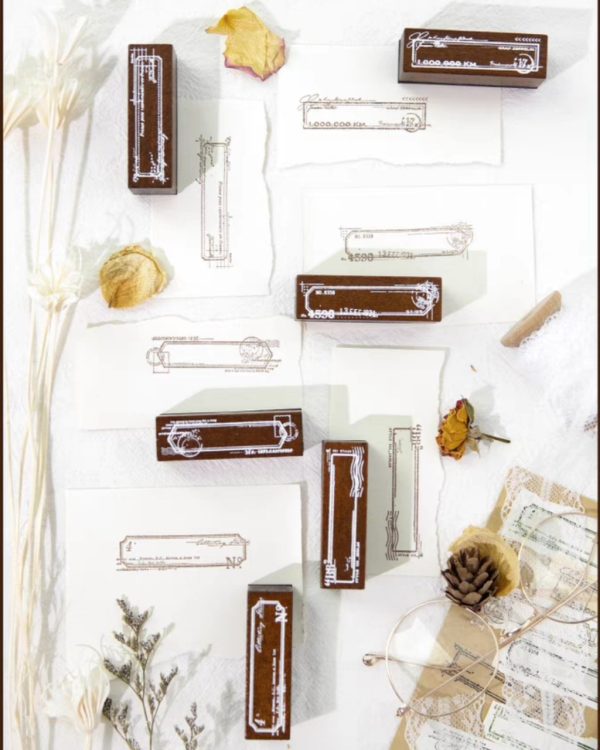 مهر دسته چوبی سری Life Excerpt - Image 2