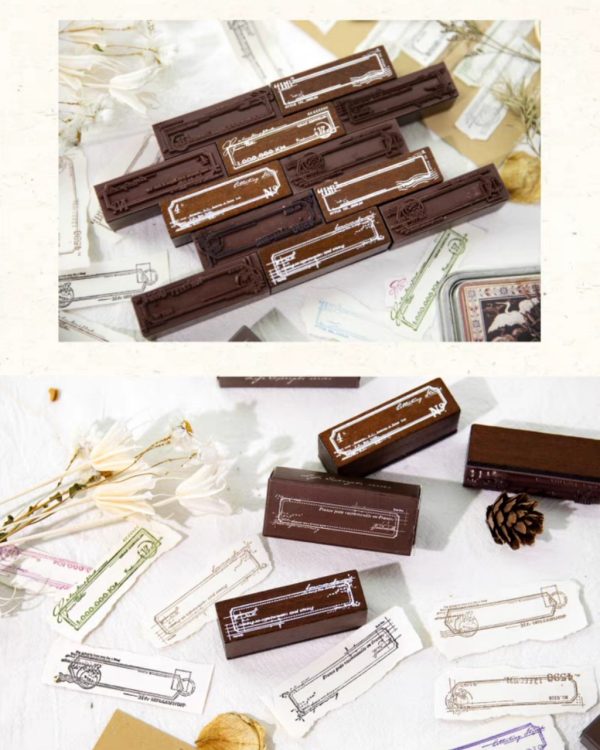 مهر دسته چوبی سری Life Excerpt - Image 4