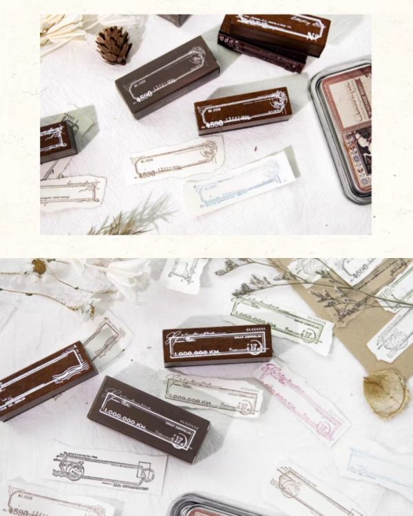 مهر دسته چوبی سری Life Excerpt - Image 6