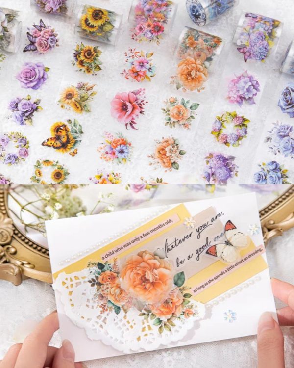 واشی برش خورده Meeting the sea of flowers - Image 7