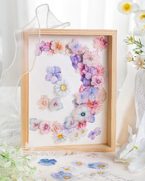 استیکر شفاف Blooming Flowers - Image 2