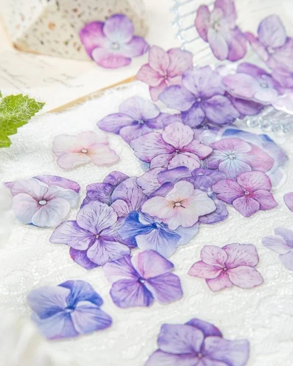 استیکر شفاف Blooming Flowers - تصویر 3