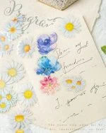 استیکر شفاف Blooming Flowers - تصویر 6
