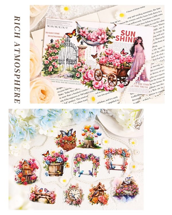 استیکر The flowers are beautiful - Image 5