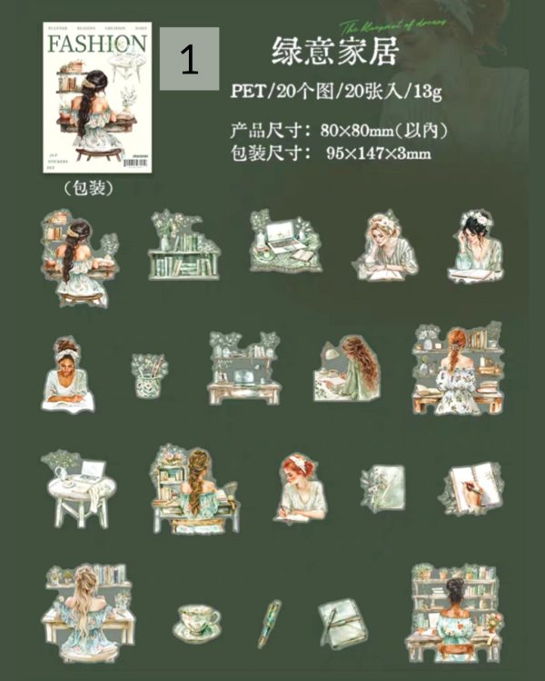 استیکر The daily routine of planners - Image 11