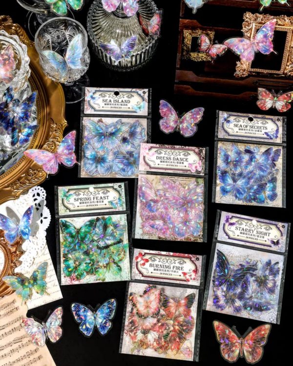 استیکر پروانه Butterfly deed - Image 2