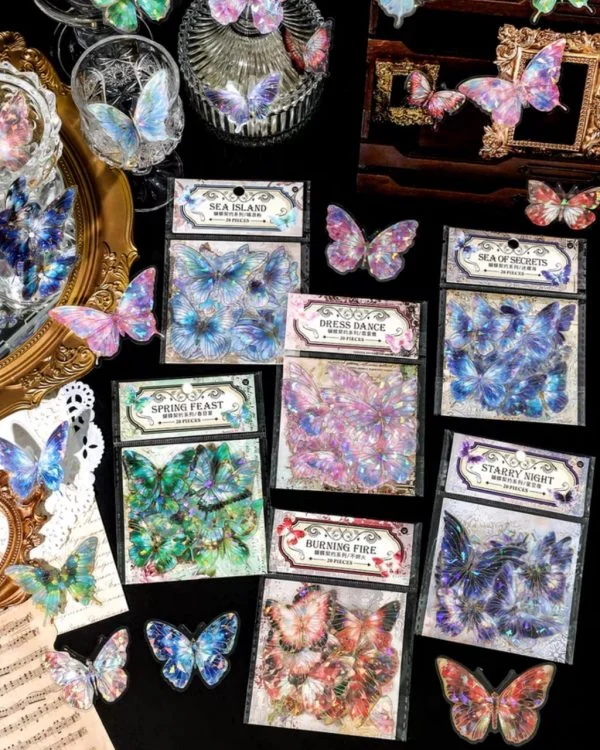 استیکر پروانه Butterfly deed - تصویر 2
