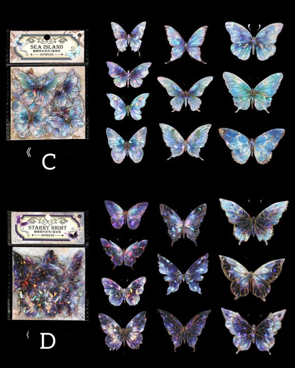 استیکر پروانه Butterfly deed - Image 12