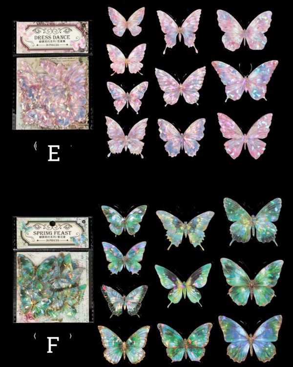 استیکر پروانه Butterfly deed - Image 13