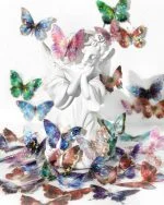 استیکر پروانه Butterfly deed - تصویر 4