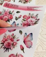 استیکر Peach Roses - تصویر 4