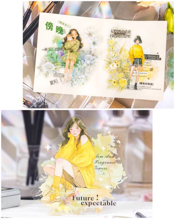 استیکر میکس آرت Rainbow sisters - Image 8