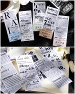 استیکر ترانسفر Unfinished poem - Image 2