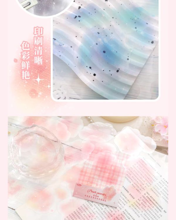 استیکر شفاف لکه های آبرنگی - Image 3