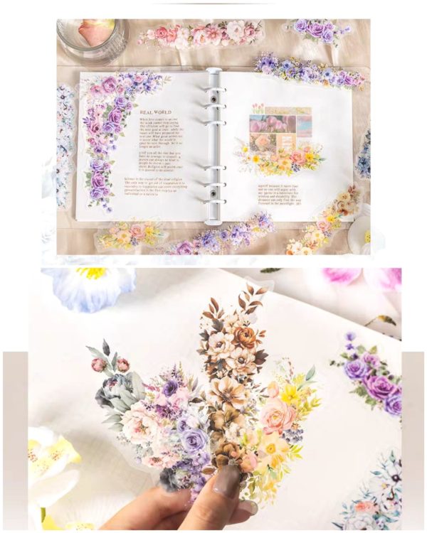 استیکر گل Encounter a sea of flowers - Image 4