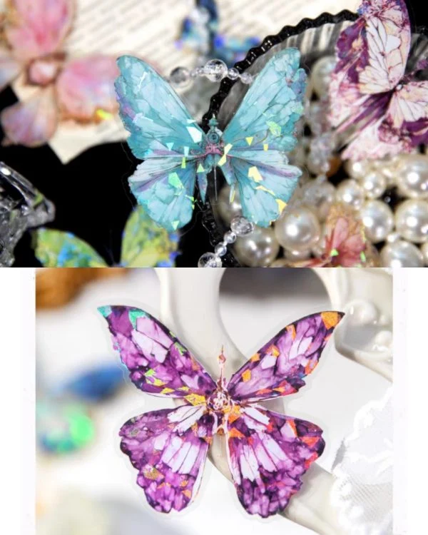 استیکر پروانه Gem Butterfly Garden - تصویر 2