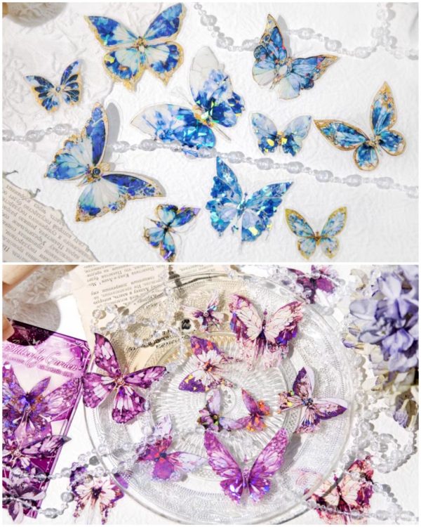 استیکر پروانه Gem Butterfly Garden - Image 5