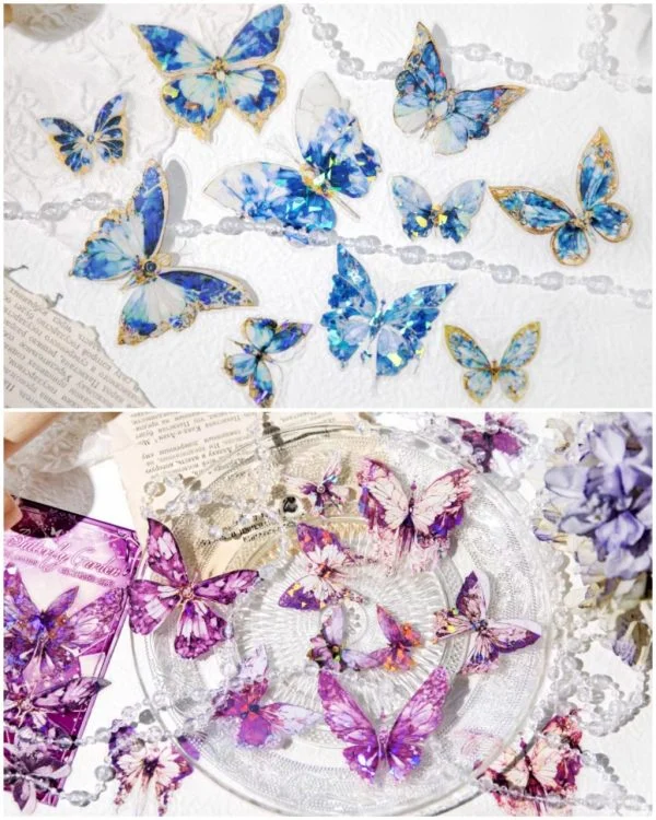 استیکر پروانه Gem Butterfly Garden - تصویر 5