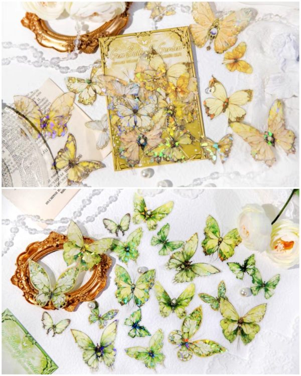 استیکر پروانه Gem Butterfly Garden - Image 4