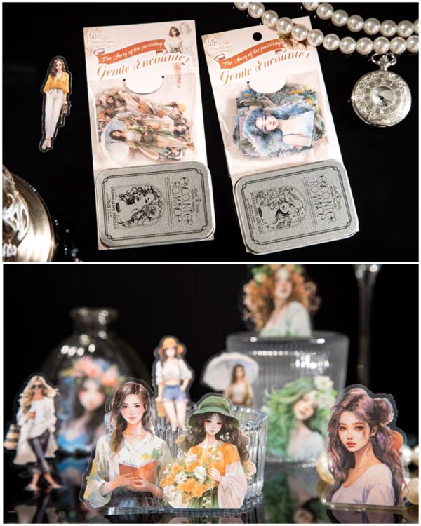 استیکر با جعبه فلزی Tender encounter - Image 3