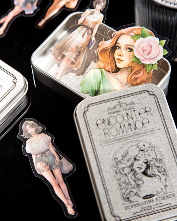 استیکر با جعبه فلزی Tender encounter - Image 4