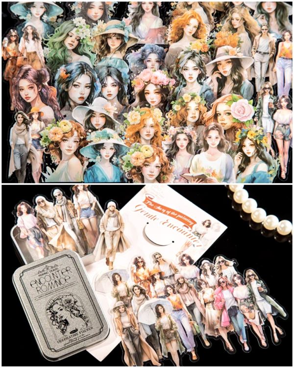 استیکر با جعبه فلزی Tender encounter - Image 2