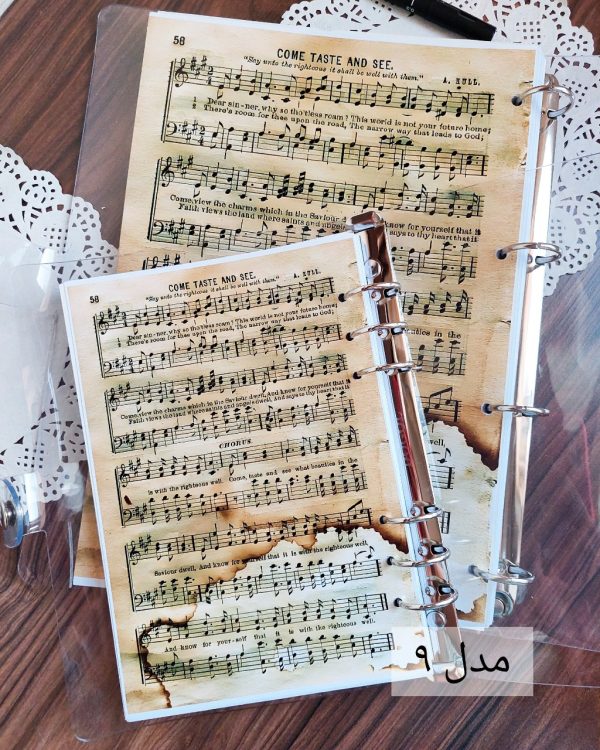 کلاسور شفاف تولید داخل - Image 8